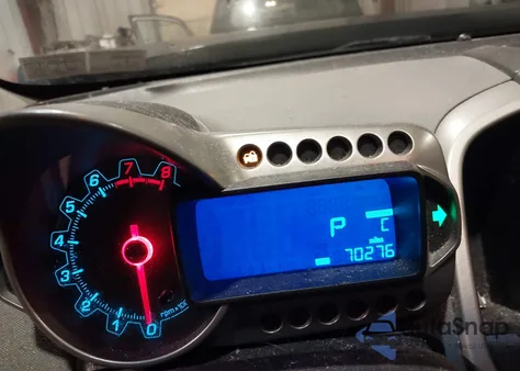 2013 Chevrolet Sonic Lt Auto z USA, uszkodzony, nr VIN 1G1JC5SH1D4138178